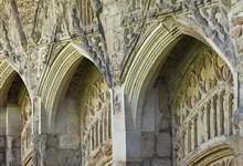 Stonework in the Cloisters
