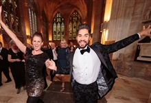 Olympic gymnast, Louis Smith MBE, at a charity event in the New Building. Credit: Jpress/Terry Harris