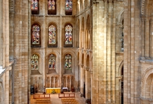 The North Transept of Peterborough Cathedral. Photo: Jarrolds Publishing