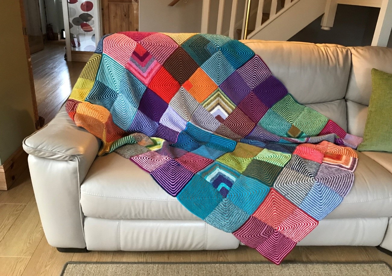 Blanket made by Vivien Stevenette