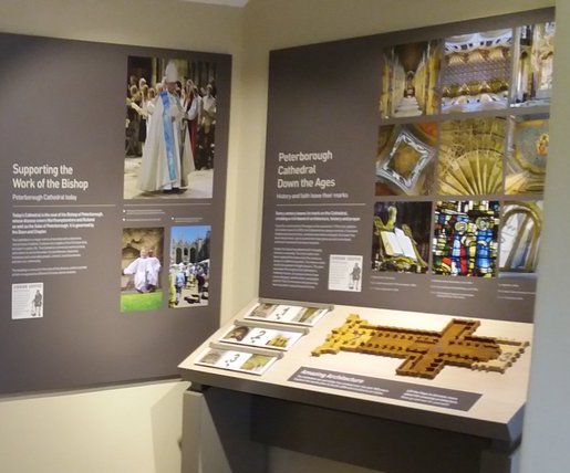 Displays in the Visitor Centre